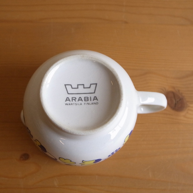 Raija Uosikkinen / ライヤ・ウオシッキネン ARABIA クリーマー 北欧ビンテージ雑貨 サブ画像4