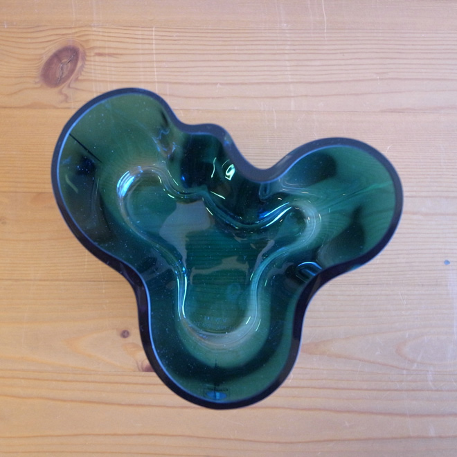 専用　廃盤　限定色　イッタラ　アアルトベース　ペトロールブルー　95mm アルヴァ・アアルト イッタラ アアルト コレクション ベース