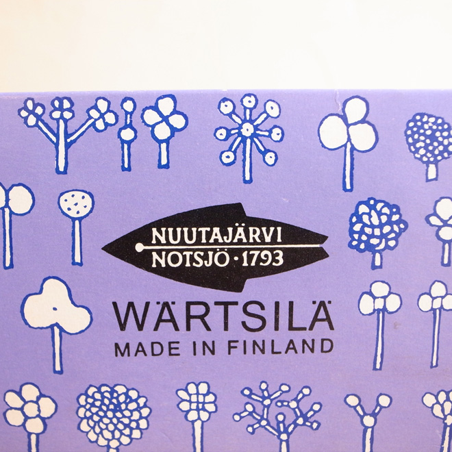 Oiva Toikka / オイバ・トイッカ ヌータヤルヴィ Flora / フローラ 脚付きタンブラー　６個セット 北欧ビンテージ雑貨 サブ画像6