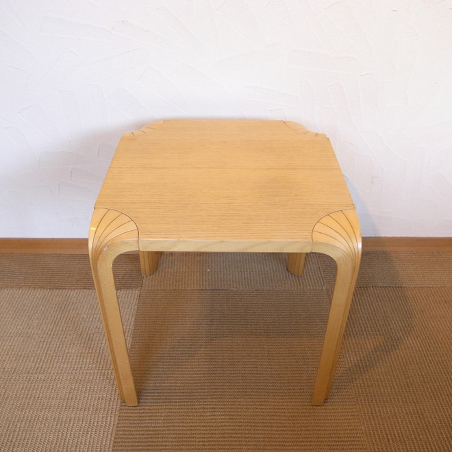 Alvar Aalto / アルヴァ・アアルト X601 スツール【アッシュ】 北欧ビンテージ家具 サブ画像1