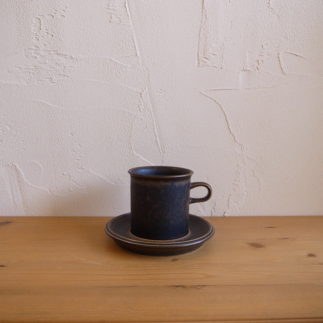 Ulla Procope / ウラ・プロコッペ ARABIA ルスカ カップ＆ソーサー 北欧ビンテージ雑貨 メイン画像