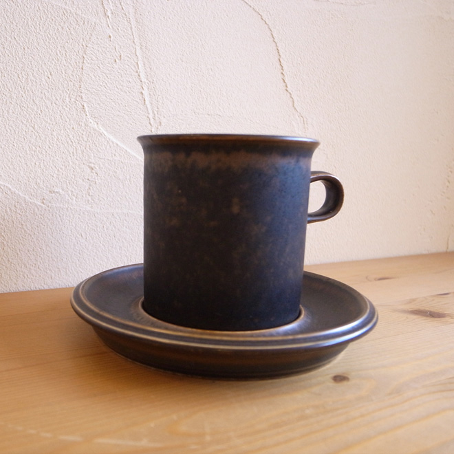 Ulla Procope / ウラ・プロコッペ ARABIA ルスカ カップ＆ソーサー 北欧ビンテージ雑貨 サブ画像2