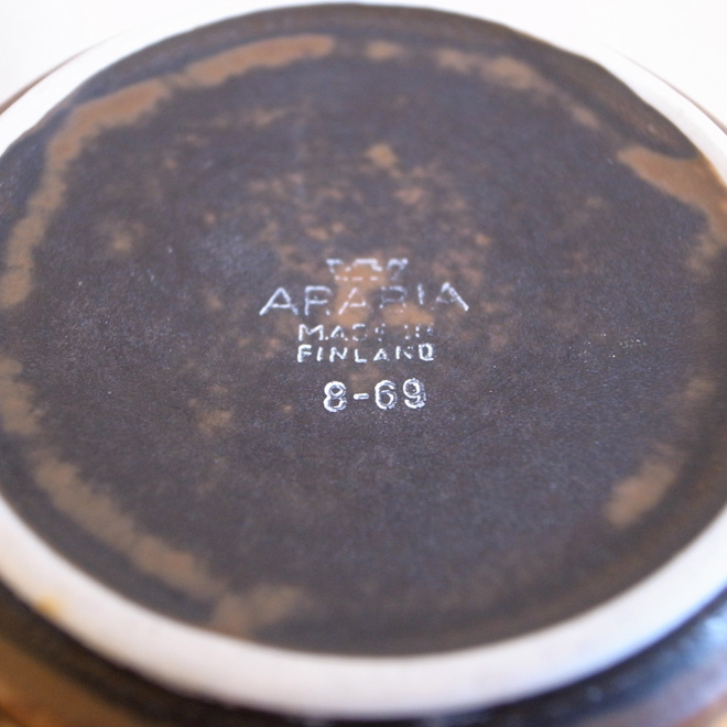 Ulla Procope / ウラ・プロコッペ ARABIA ルスカ カップ＆ソーサー 北欧ビンテージ雑貨 サブ画像8