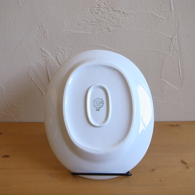 Henning Koppel / ヘニング・コッペル Blue Koppel / ブルーコッペル オーバルプレート 北欧ビンテージ雑貨 サブ画像3