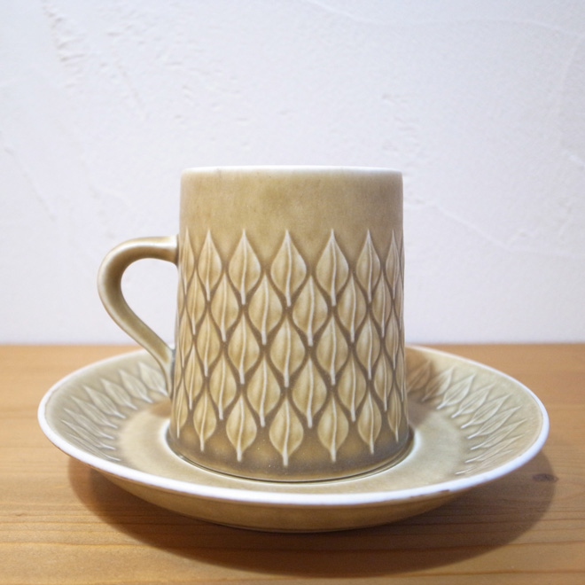 Jens.H.Quistgaard / イェンス・クイストゴー B&G Relief / レリーフ コ ーヒーカップ＆ソーサー 北欧ビンテージ雑貨 サブ画像2