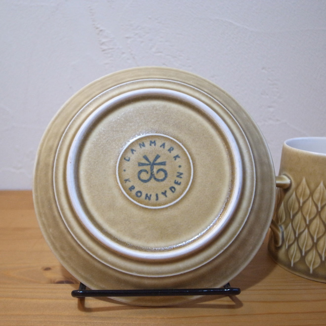 Jens.H.Quistgaard / イェンス・クイストゴー B&G Relief / レリーフ コ ーヒーカップ＆ソーサー 北欧ビンテージ雑貨 サブ画像4