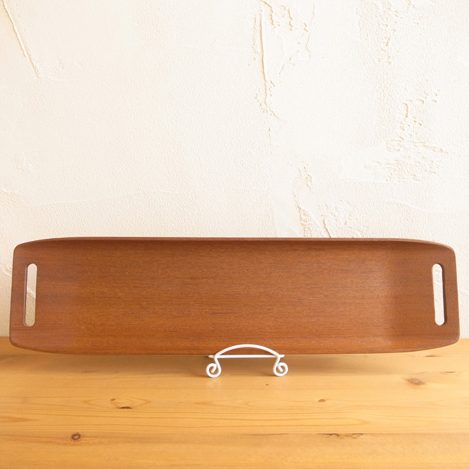 北欧 ビンテージ チークトレイ