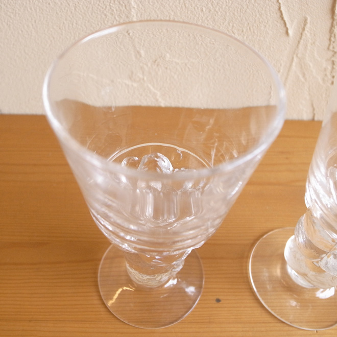 Oiva Toikka / オイバ・トイッカ ヌータヤルヴィ Mukura Schnapps グラス 2個セット 北欧ビンテージ雑貨 サブ画像3