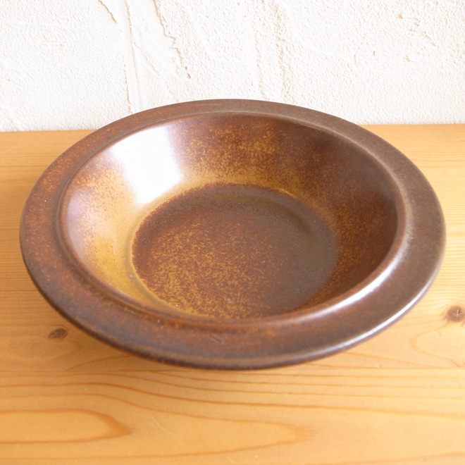 Ulla Procope / ウラ・プロコッペ ARABIA Ruska / ルスカ ディーププレート　17.5cm 北欧ビンテージ雑貨 サブ画像1