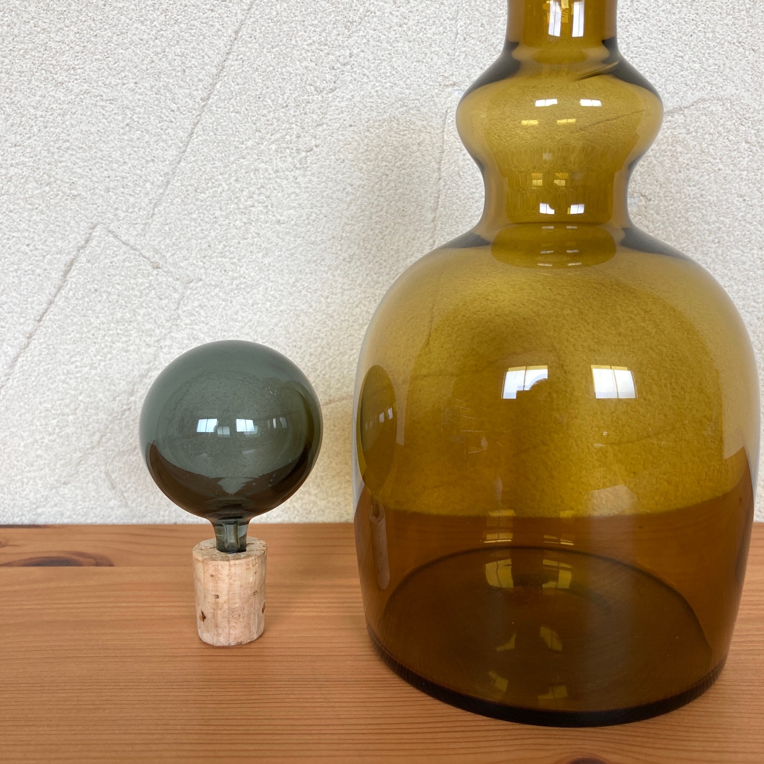 Kaj Franck / カイ・フランク ヌータヤルヴィ KF503 Decanter【アンバー＆グレー】 サブ画像4