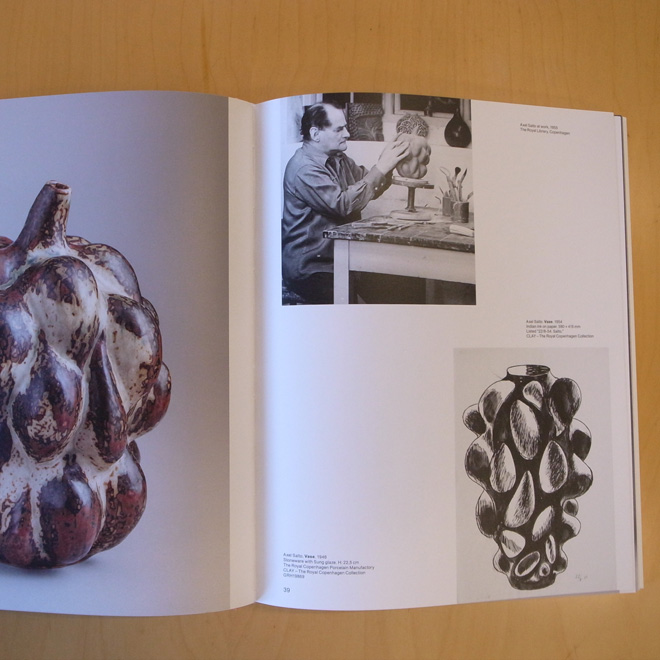 アクセル・サルト作品集「MASTER OF STONWARE」 北欧ビンテージ雑貨 サブ画像2