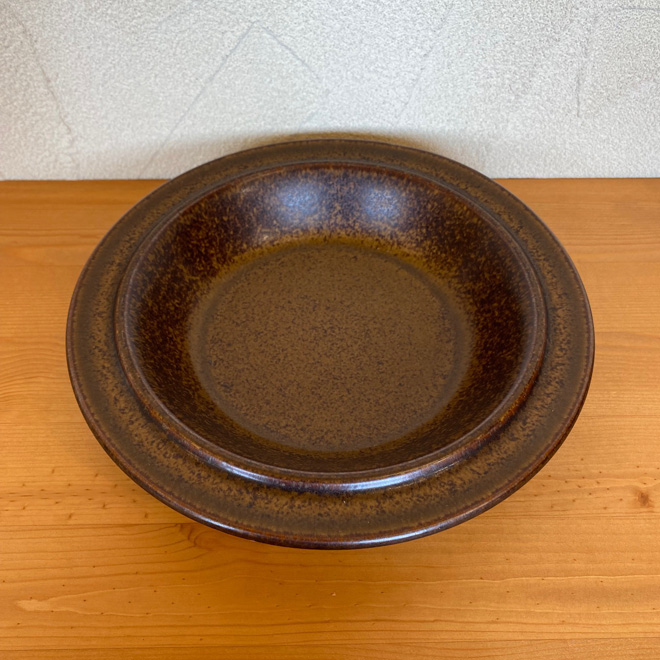 Ulla Procope / ウラ・プロコッペ ARABIA Ruska / ルスカ ディーププレート 20cm 北欧ビンテージ雑貨 サブ画像1