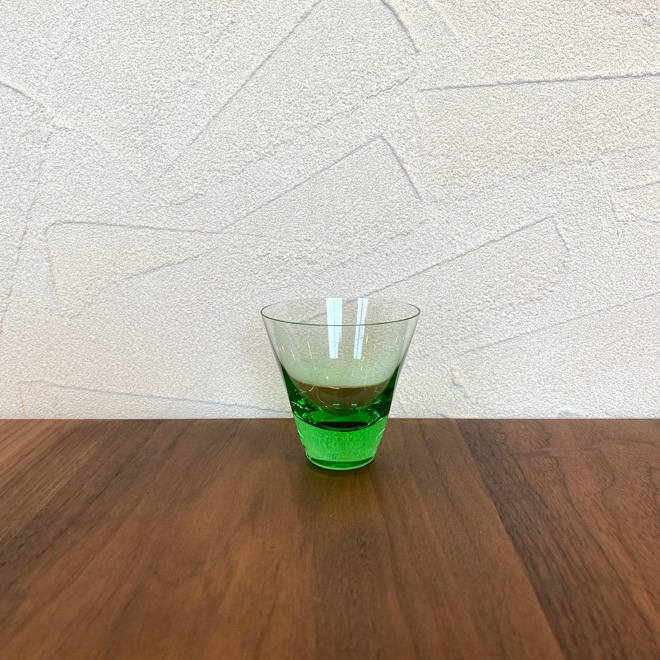 Kaj Franck / カイ・フランク ヌータヤルヴィ 2744 グラス ペールグリーン 北欧ビンテージ雑貨 メイン画像