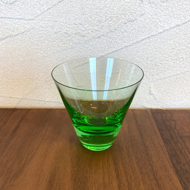 Kaj Franck / カイ・フランク ヌータヤルヴィ 2744 グラス ペールグリーン 北欧ビンテージ雑貨 サブ画像1