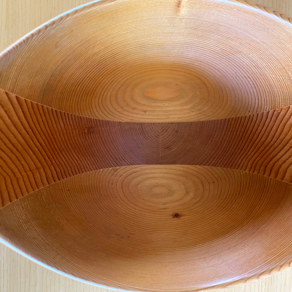 Johnny Mattsson / ジョニー・マットソン Wooden 木製 パイン ボウル 北欧ビンテージ雑貨 サブ画像4