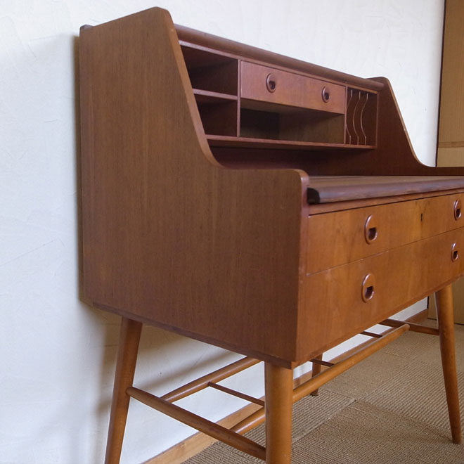 デンマーク製ライティングデスク【委託品】【teak】 サブ画像2