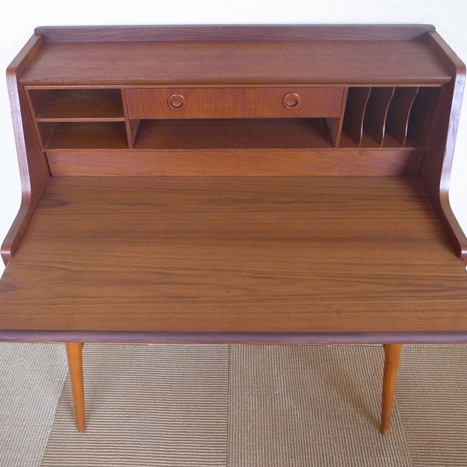 デンマーク製ライティングデスク【委託品】【teak】 サブ画像4