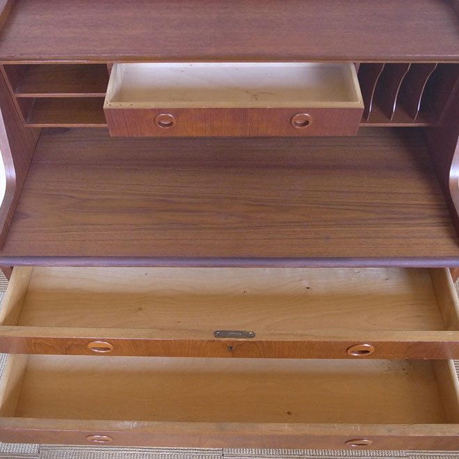 デンマーク製ライティングデスク【委託品】【teak】 サブ画像6