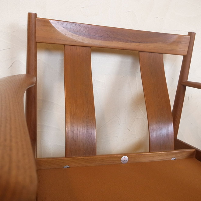 Grete Jalk / グレーテヤルク フランス＆サン Model 118 イージーチェア【委託品】【チーク】 サブ画像7