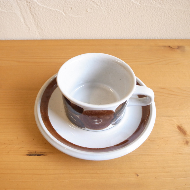 Ulla Procope / ウラ・プロコッペ ARABIA Rosmarin / ロスマリン デミタスカップ＆ソーサー 北欧ビンテージ雑貨 サブ画像2