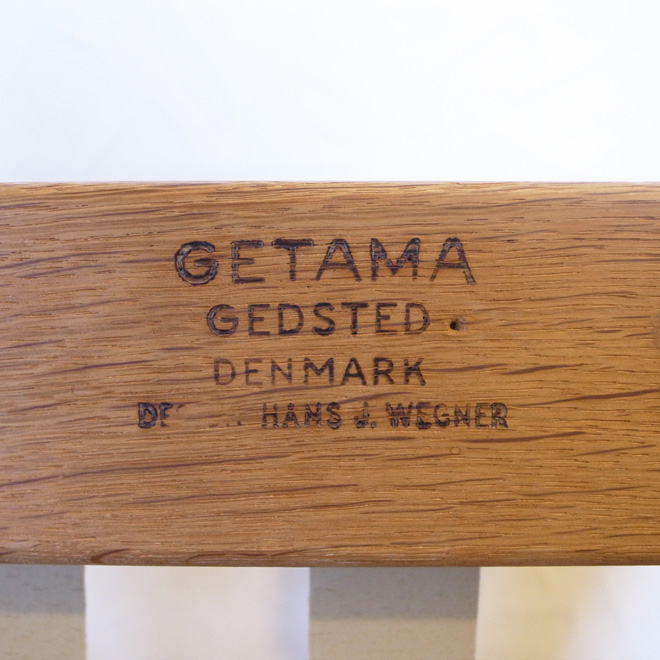 Hans J.Wegner / ハンス・J・ウェグナー GETAMA GE370 イージーチェア【委託品】【オーク材】