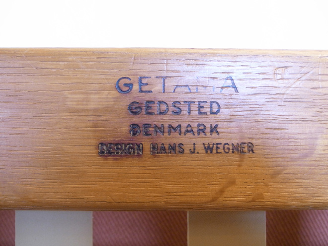 Hans J.Wegner / ハンス・J・ウェグナー GETAMA GE370 イージーチェア【委託品】【オーク材】